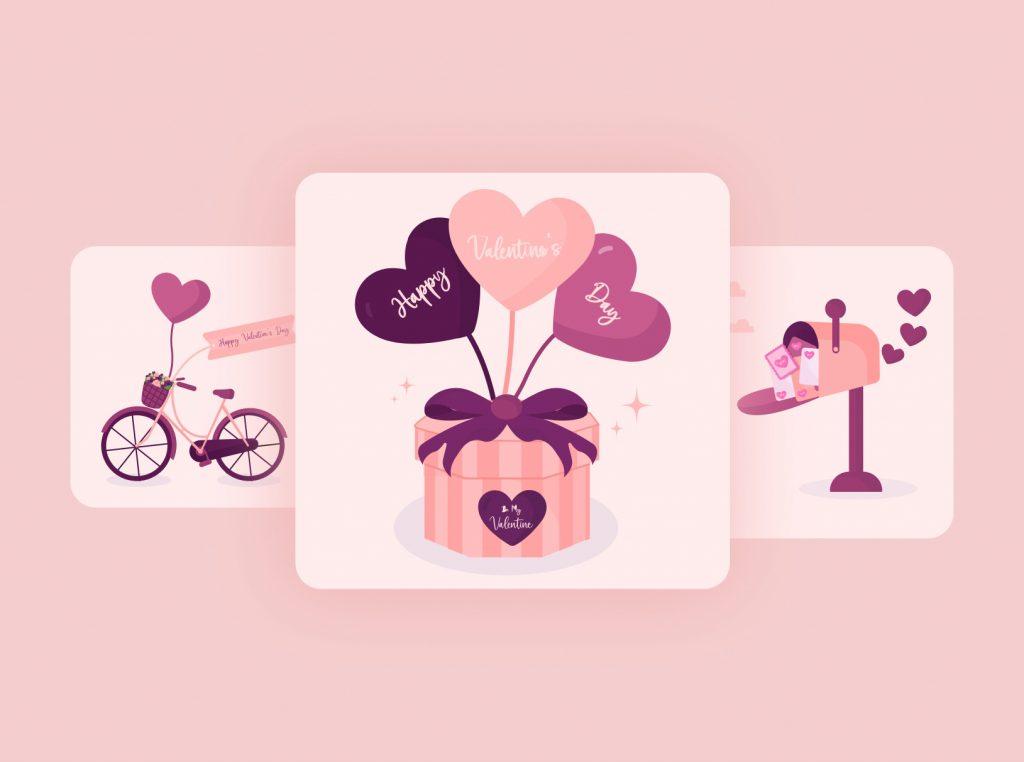 Valentine's Day Illustrations