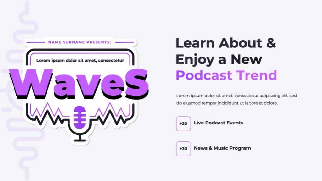 Waves (Podcast &amp; Radio Station Presentation)