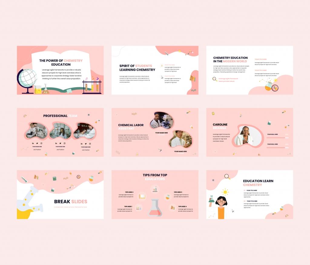 Premast | ALFA - Chemistry Education Presentation Template.