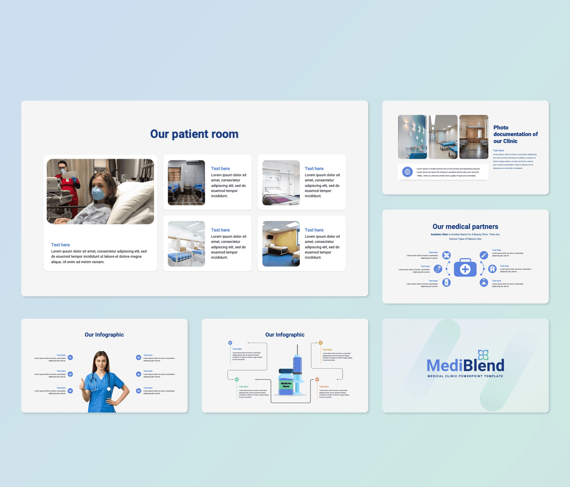 MediBlend - Medical Clinic PowerPoint Template