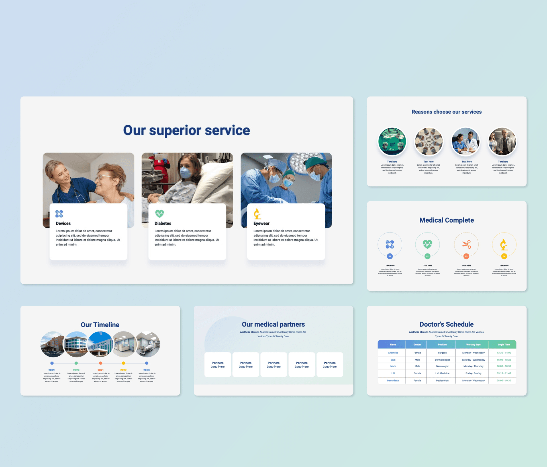 MediBlend - Medical Clinic PowerPoint Template