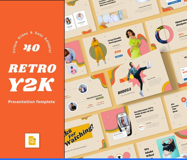 Bodega (Retro Y2K Presentation Template) – Google Slides