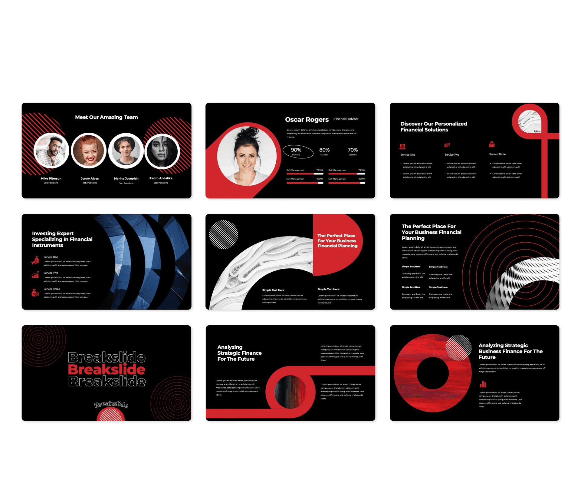 Monetary-Financial Consulting Presentation Template