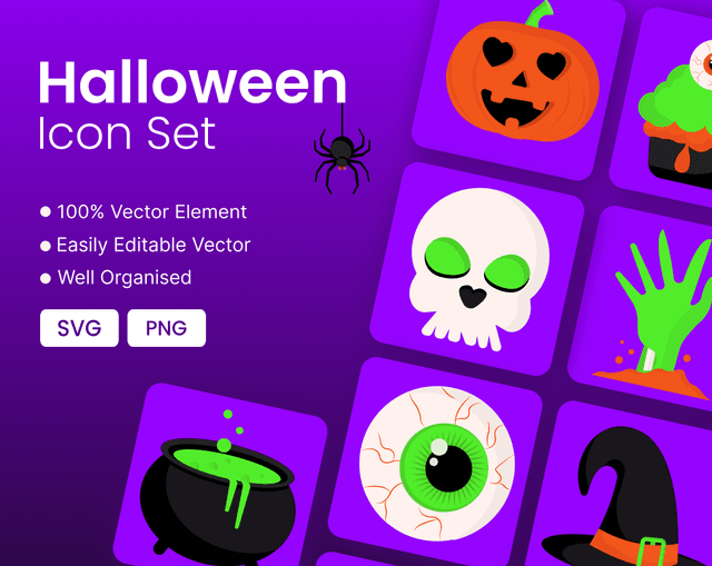 Halloween Icon Set