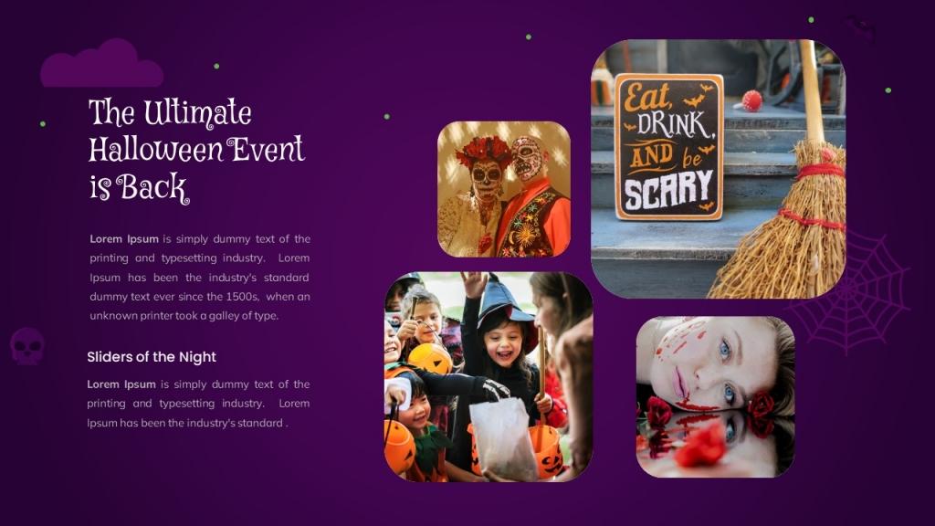 Halloween presentation Template (PowerPoint)