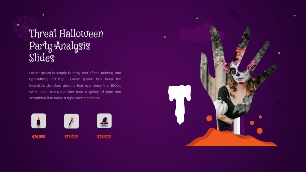 Halloween presentation Template (GoogleSlide)