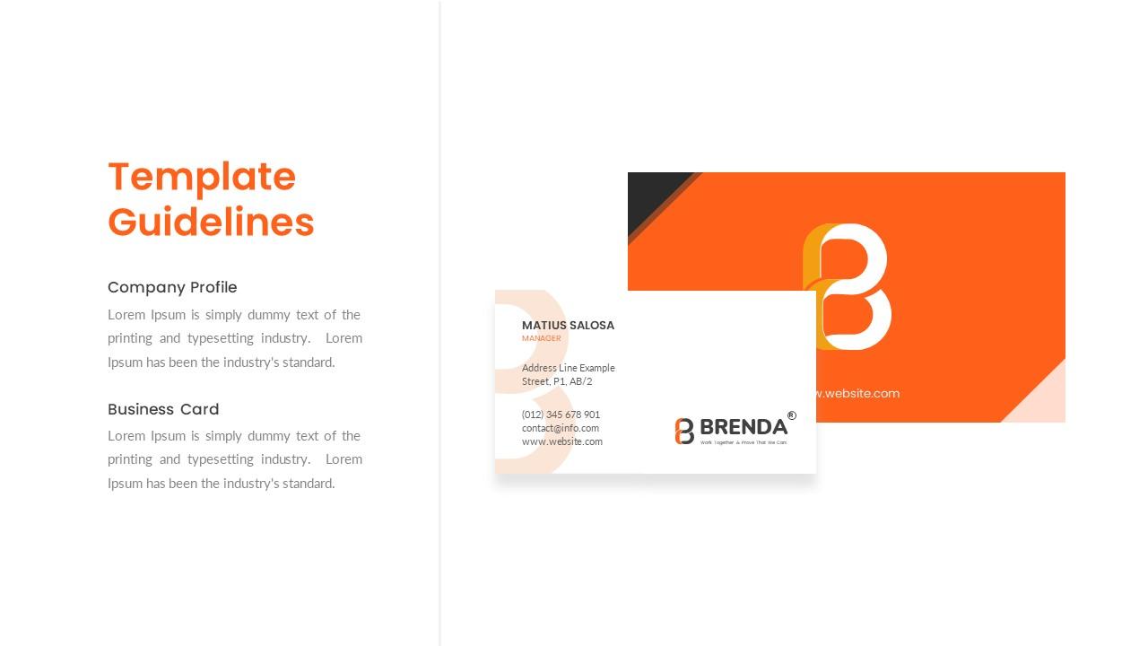 Brenda-Brand Identity Template(GoogleSlide)