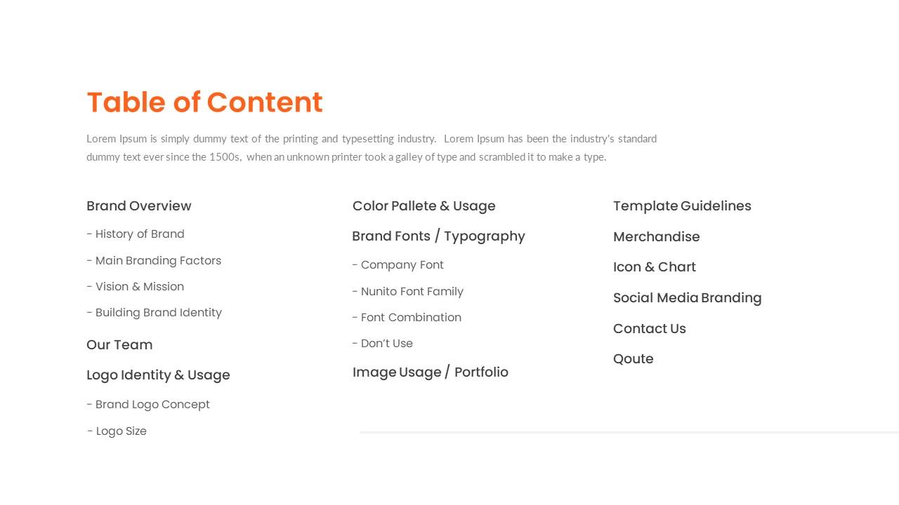 Brenda-Brand Identity Template(GoogleSlide)