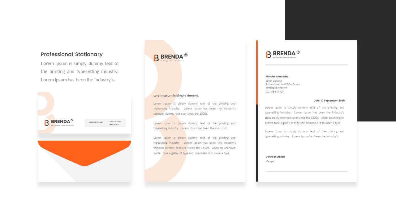 Brenda-Brand Identity Template(PowerPoint)