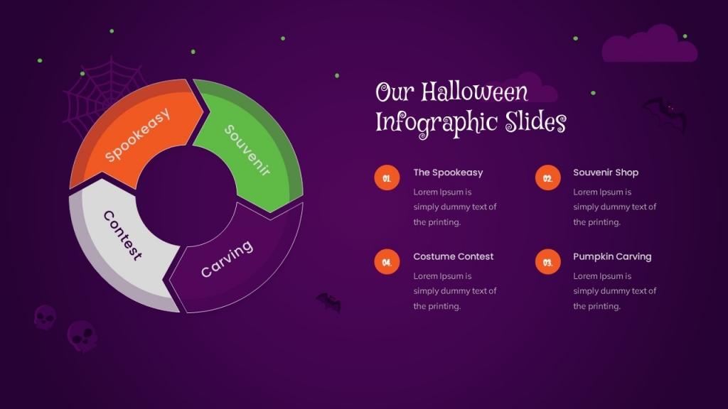 Halloween presentation Template (GoogleSlide)