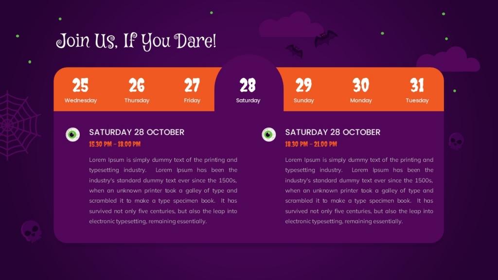 Halloween presentation Template (PowerPoint)