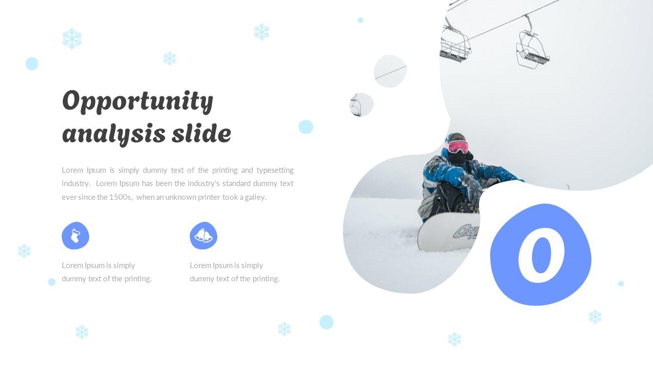 Glaciere Winter Themed Presentation googleSlide