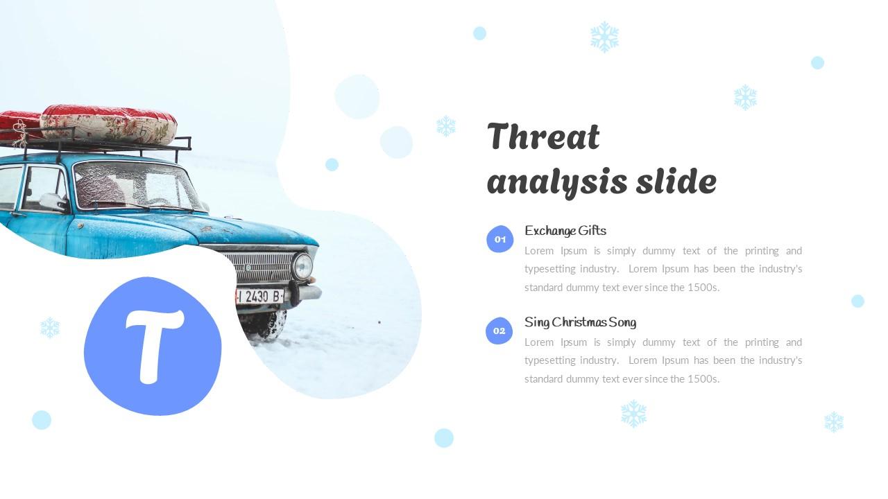 Glaciere Winter Themed Presentation googleSlide