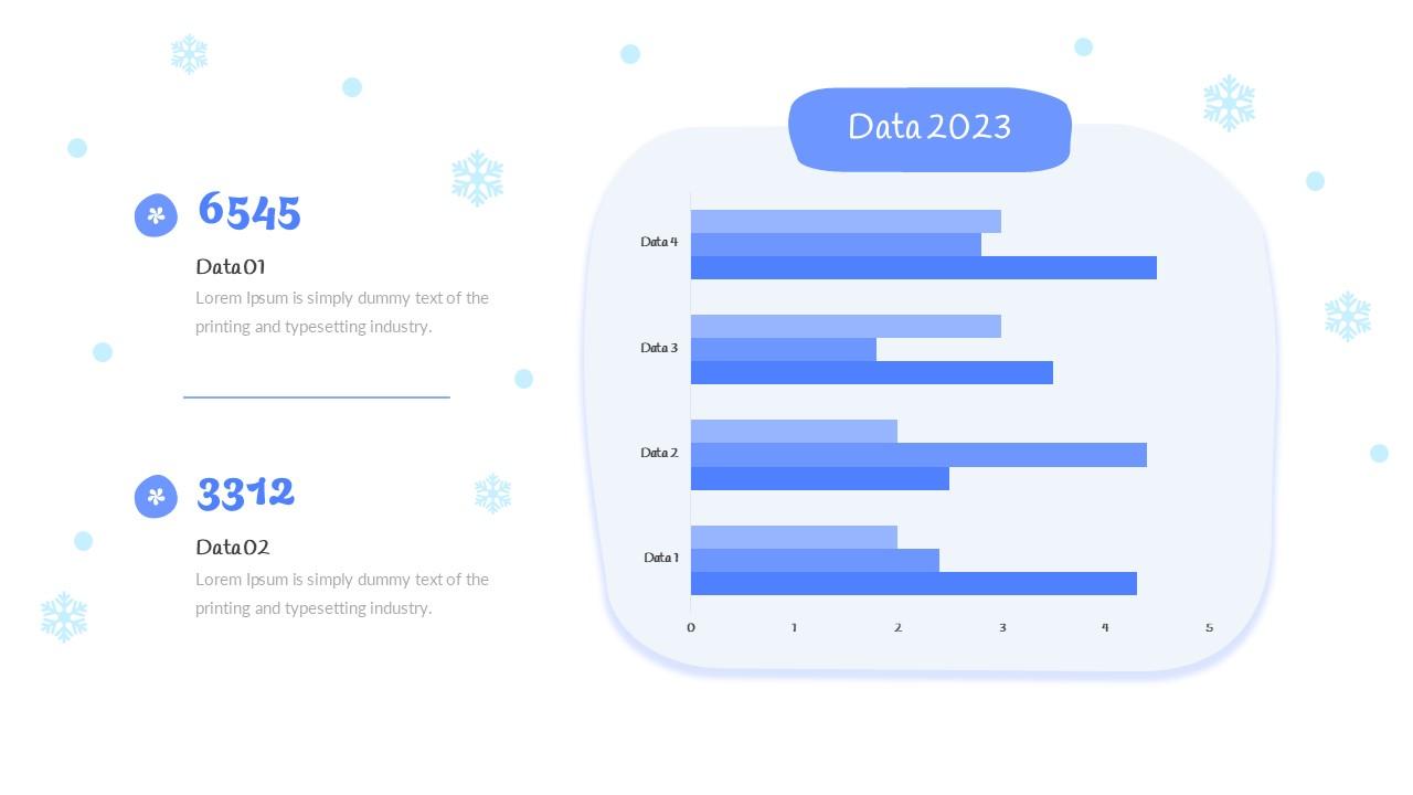 Glaciere Winter Themed Presentation PowerPoint