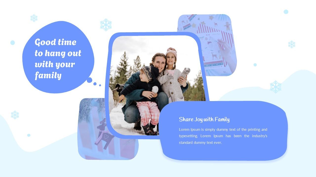 Glaciere Winter Themed Presentation googleSlide