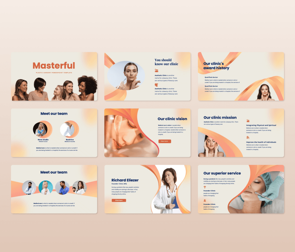 Masterful - Plastic Surgery Presentation Template