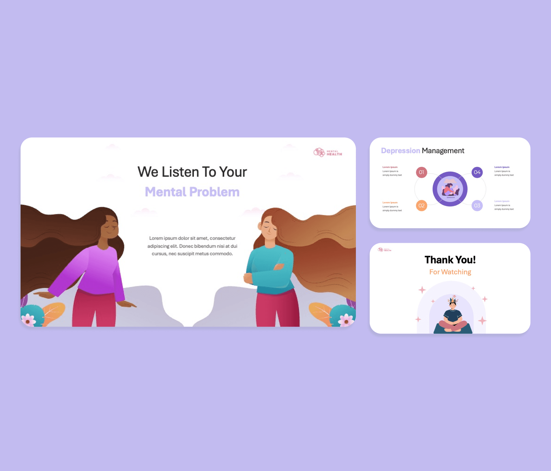 Premast Mental Health Powerpoint Presentation Template
