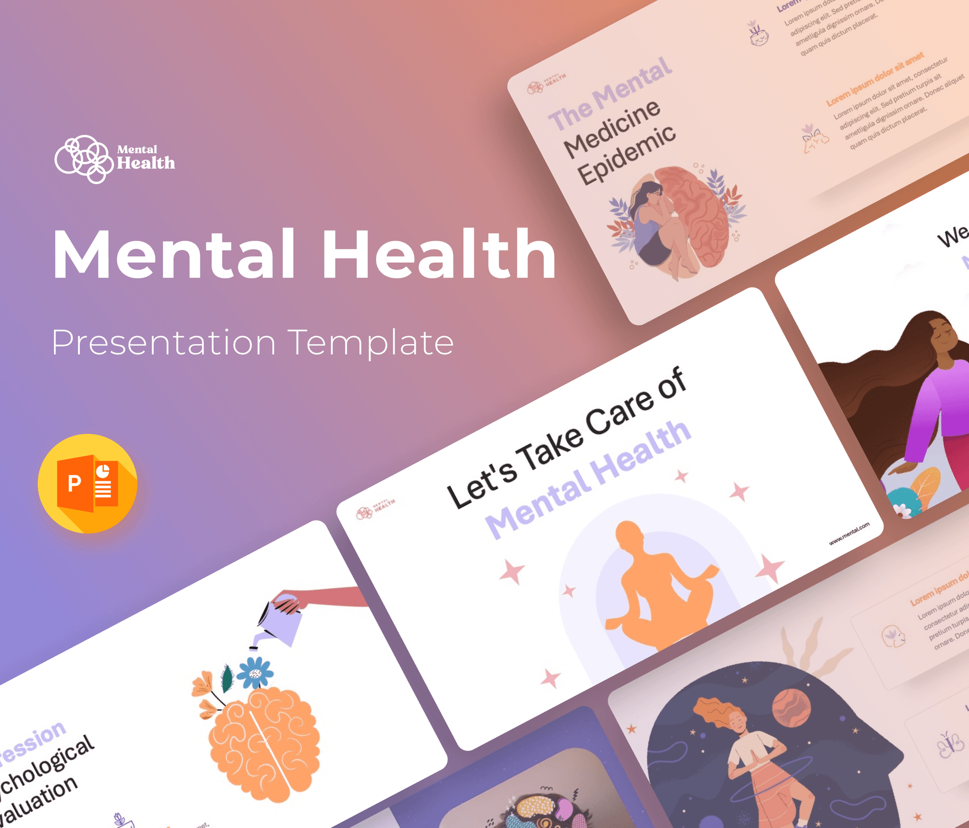 Mental Health - Powerpoint Presentation Template