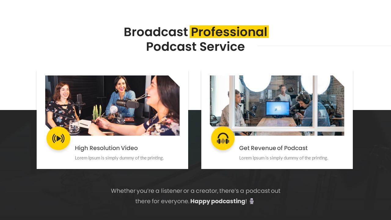 Youcast- Youcast Podcast Presentation powerpoint