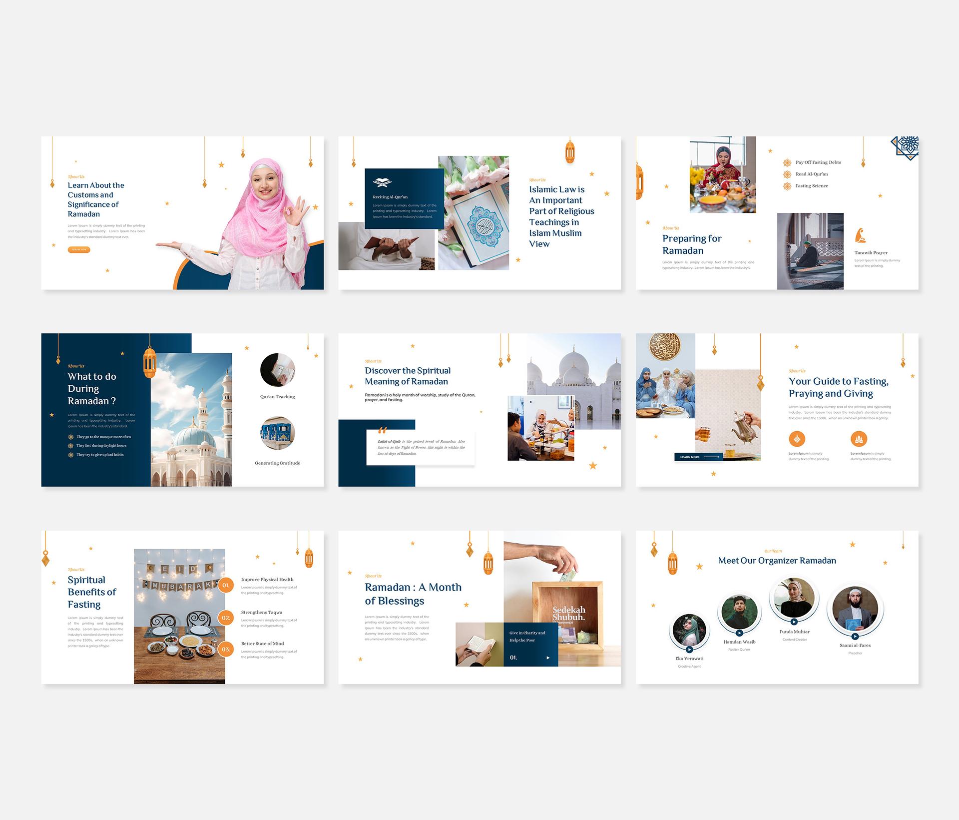 Ramada - Ramadan Kareem PowerPoint Template