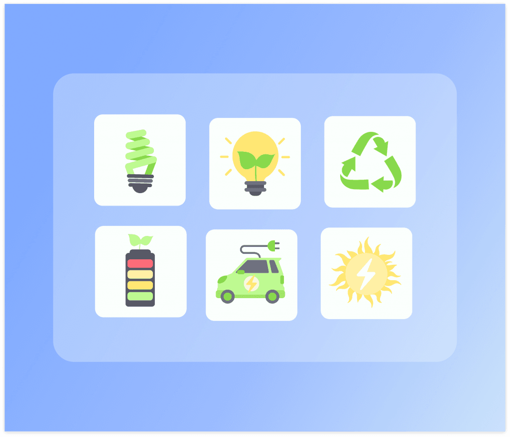 Mother Earth Day Icons Set