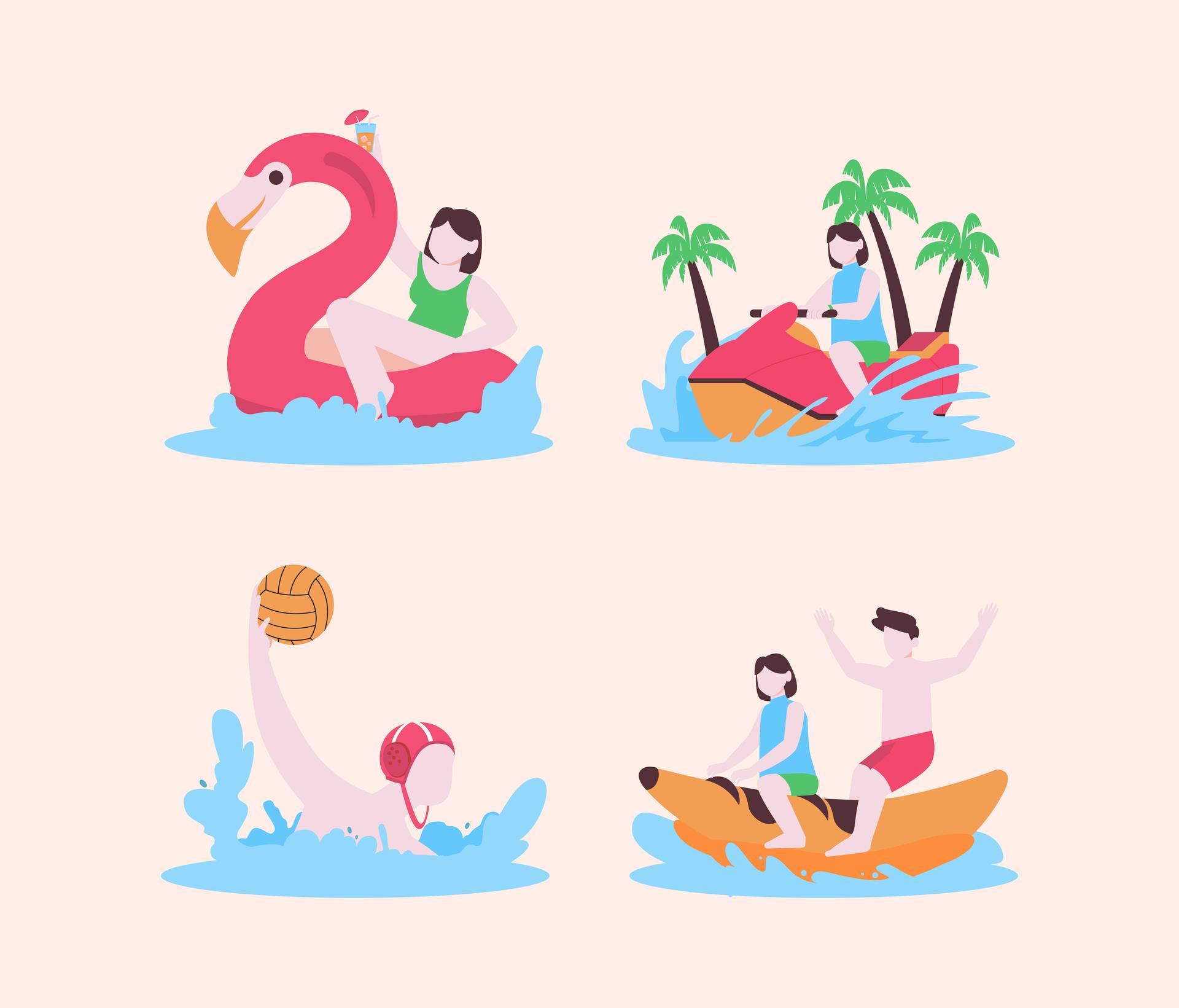 Summer Illustration Pack