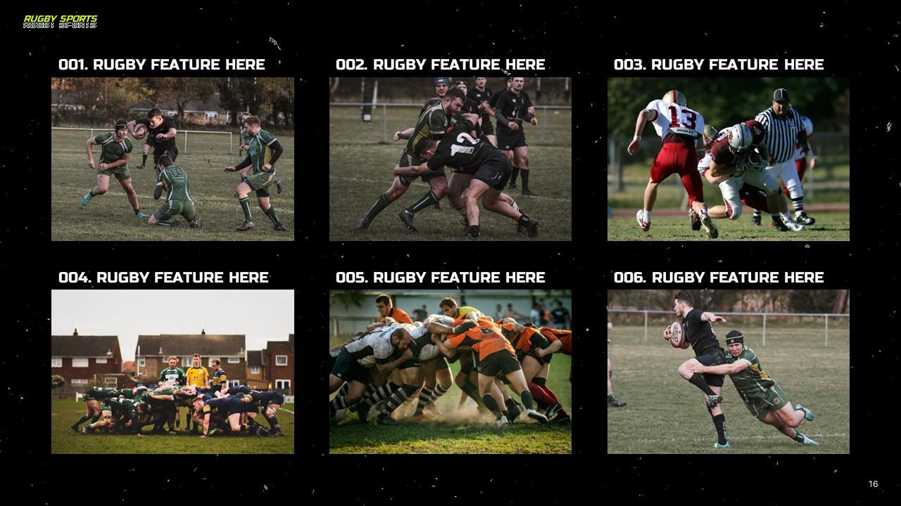Rugby-Sports PowerPoint Template