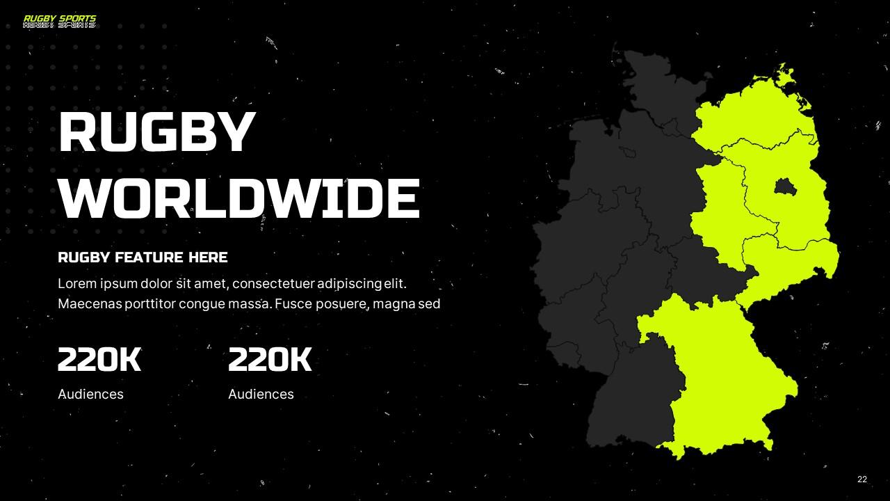 Rugby-Sports PowerPoint Template