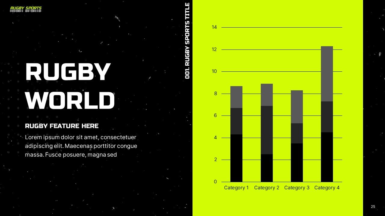 Rugby-Sports PowerPoint Template