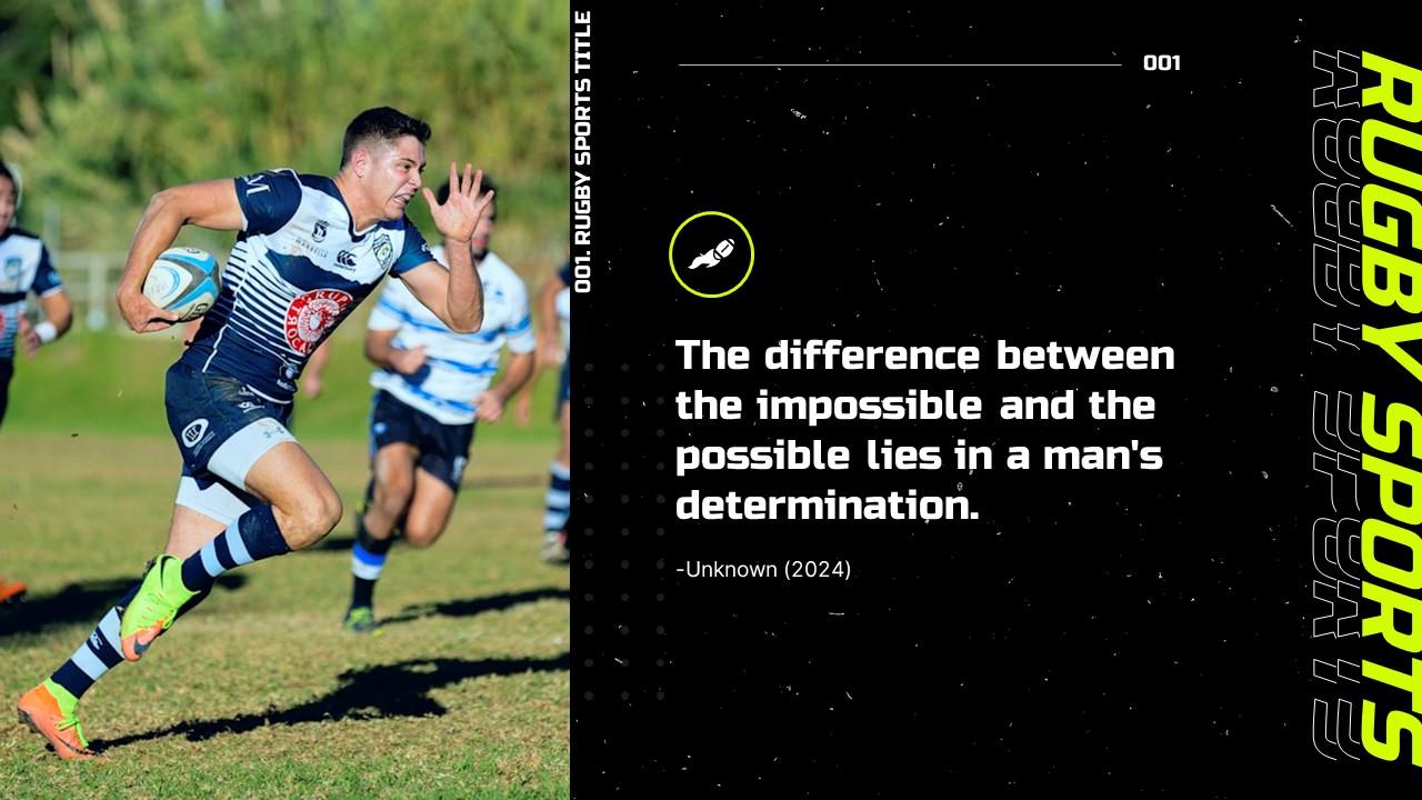 Rugby-Sports PowerPoint Template