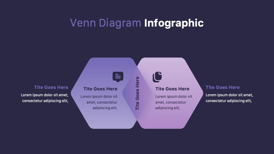 VenRam-Venn diagram PPTX Template