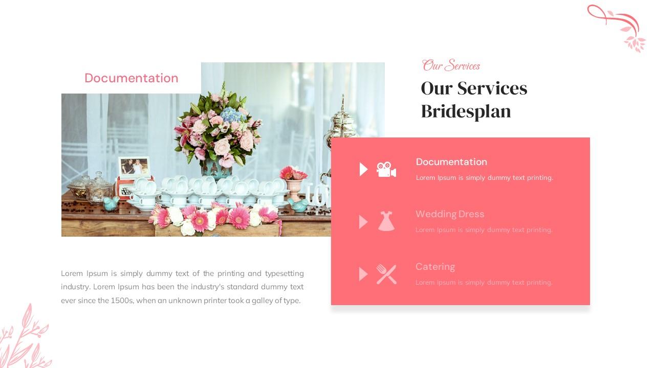 Bridya-Wedding Organizer GoogleSlide