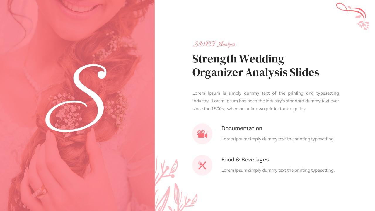 Wedding Organizer PowerPoint template