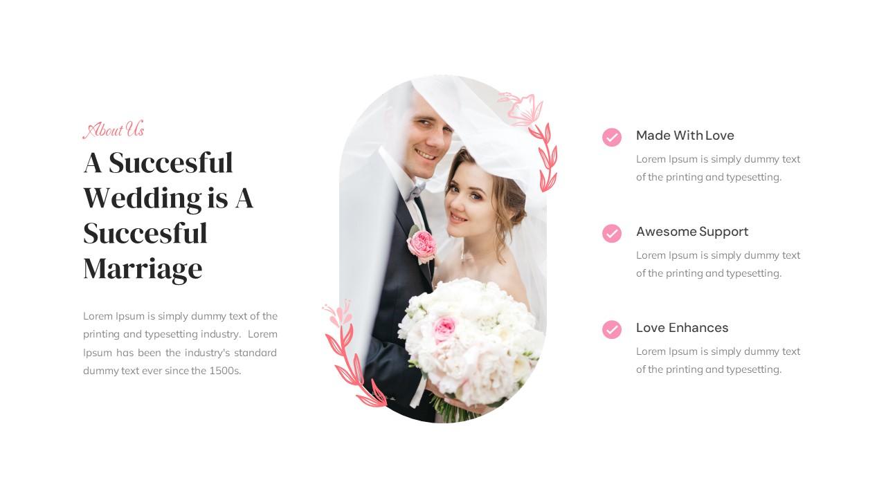 Wedding Organizer PowerPoint template