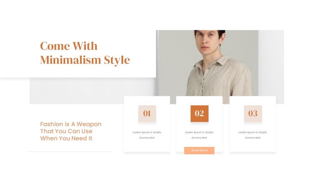 Fashion Presentation Template PPTX