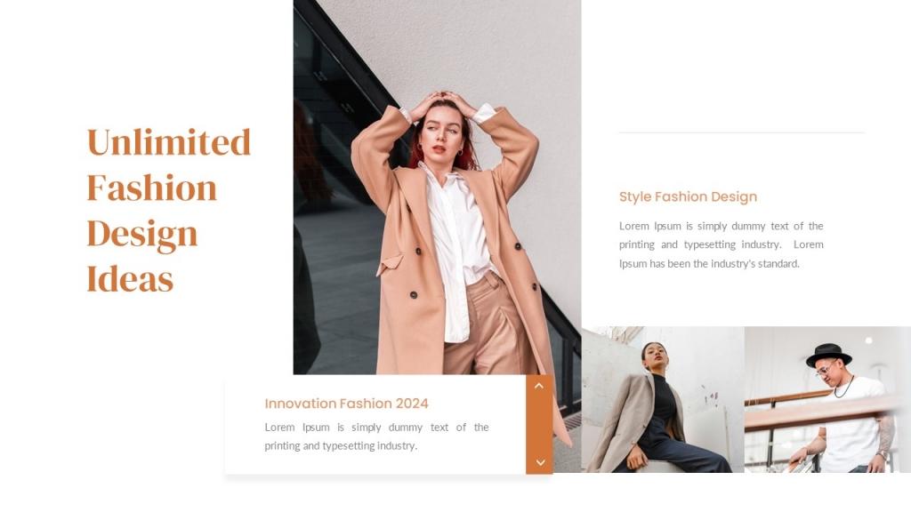 Fashion Presentation Template PPTX