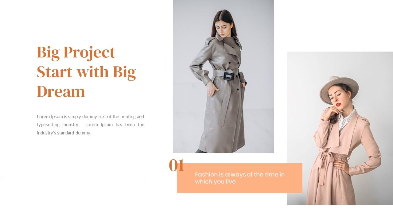 Fashion Presentation Template GSL