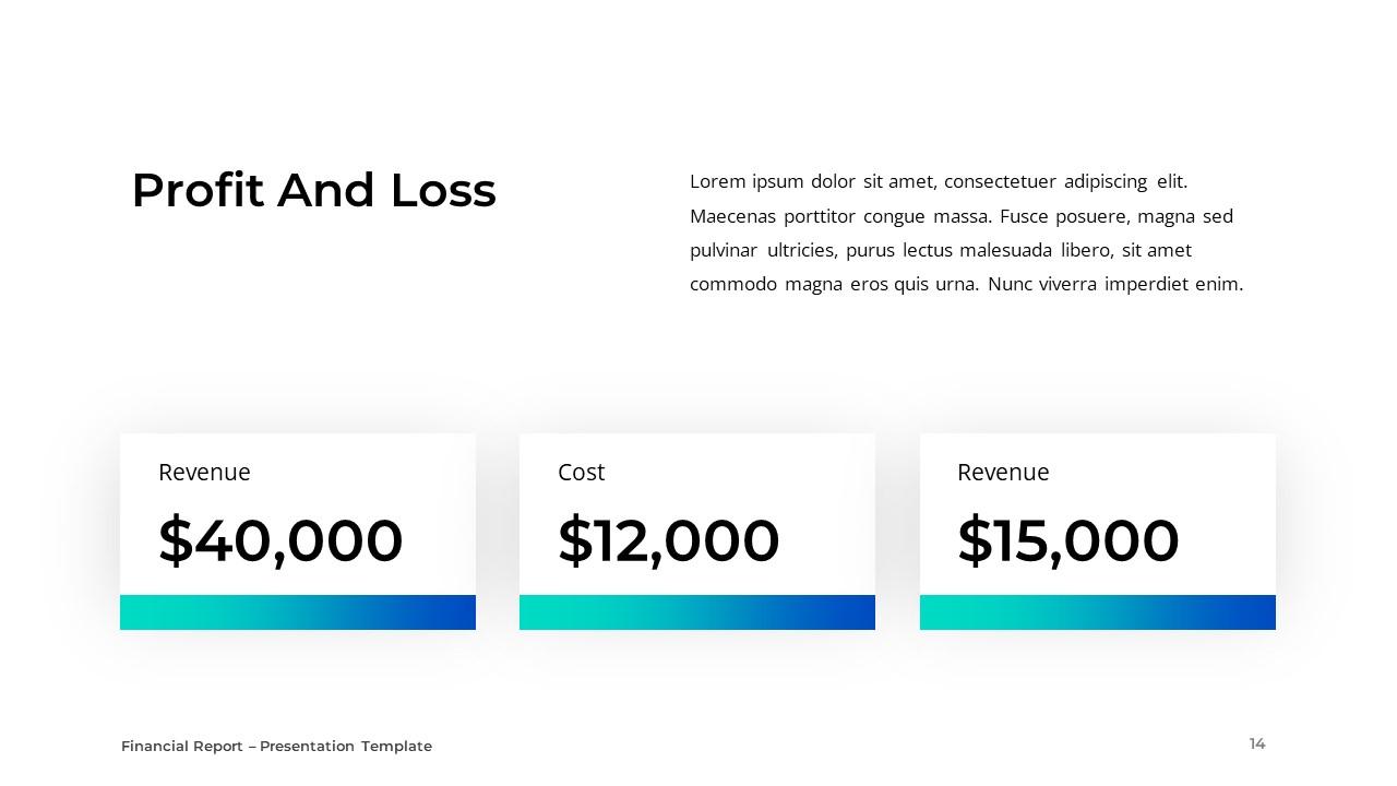 Financial Report PPTX