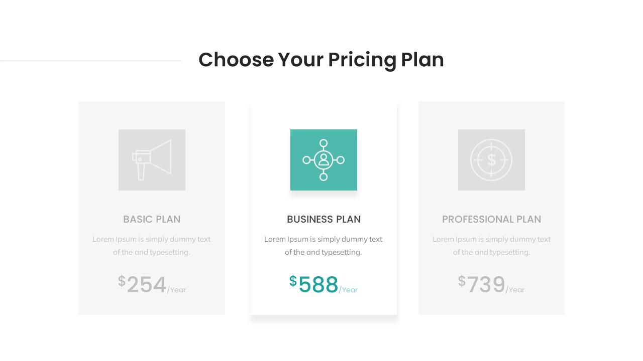 Minimalist Business Presentation GSL