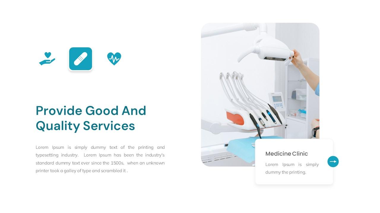 Healthcare Presentation Template PPTX