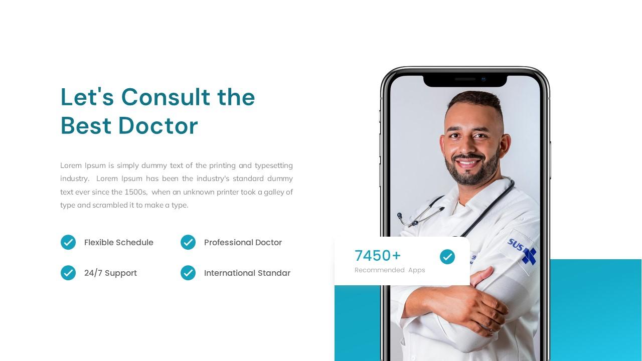 Healthcare Presentation Template PPTX