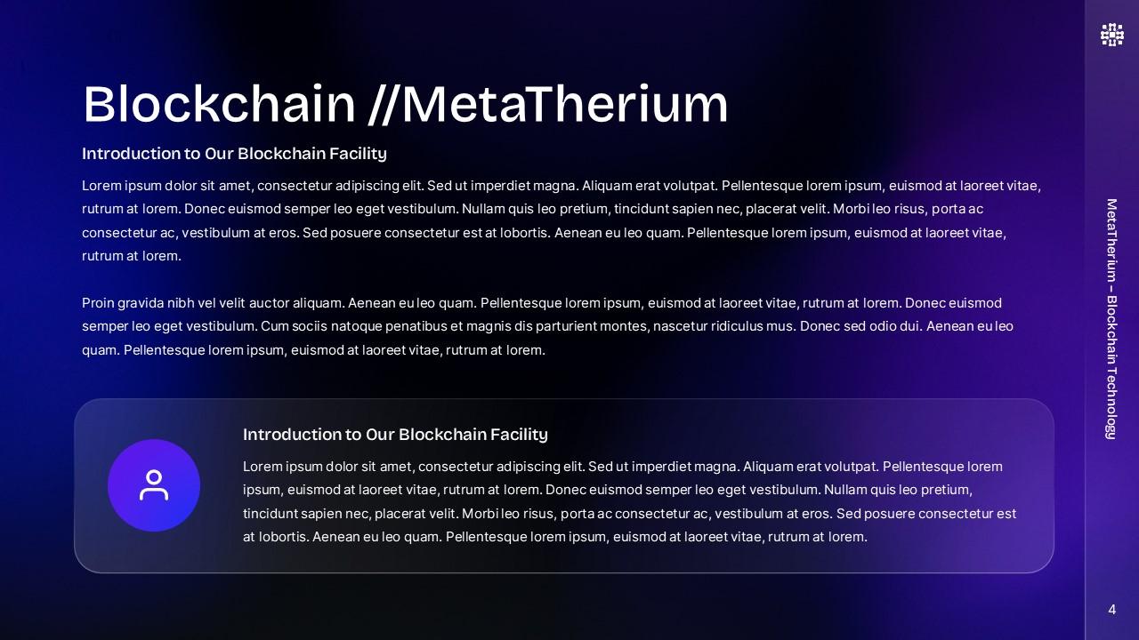 MetaTherium Blockchain Presentation PPTX