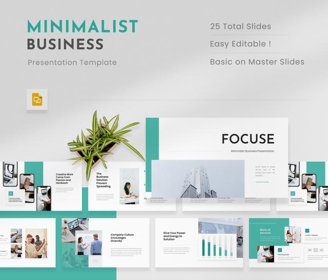 Minimalist Business Presentation GSL
