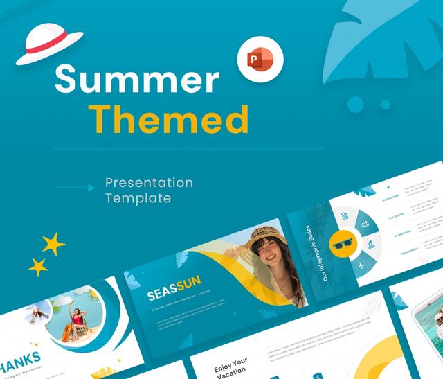 Summer Themed Presentation PPTX
