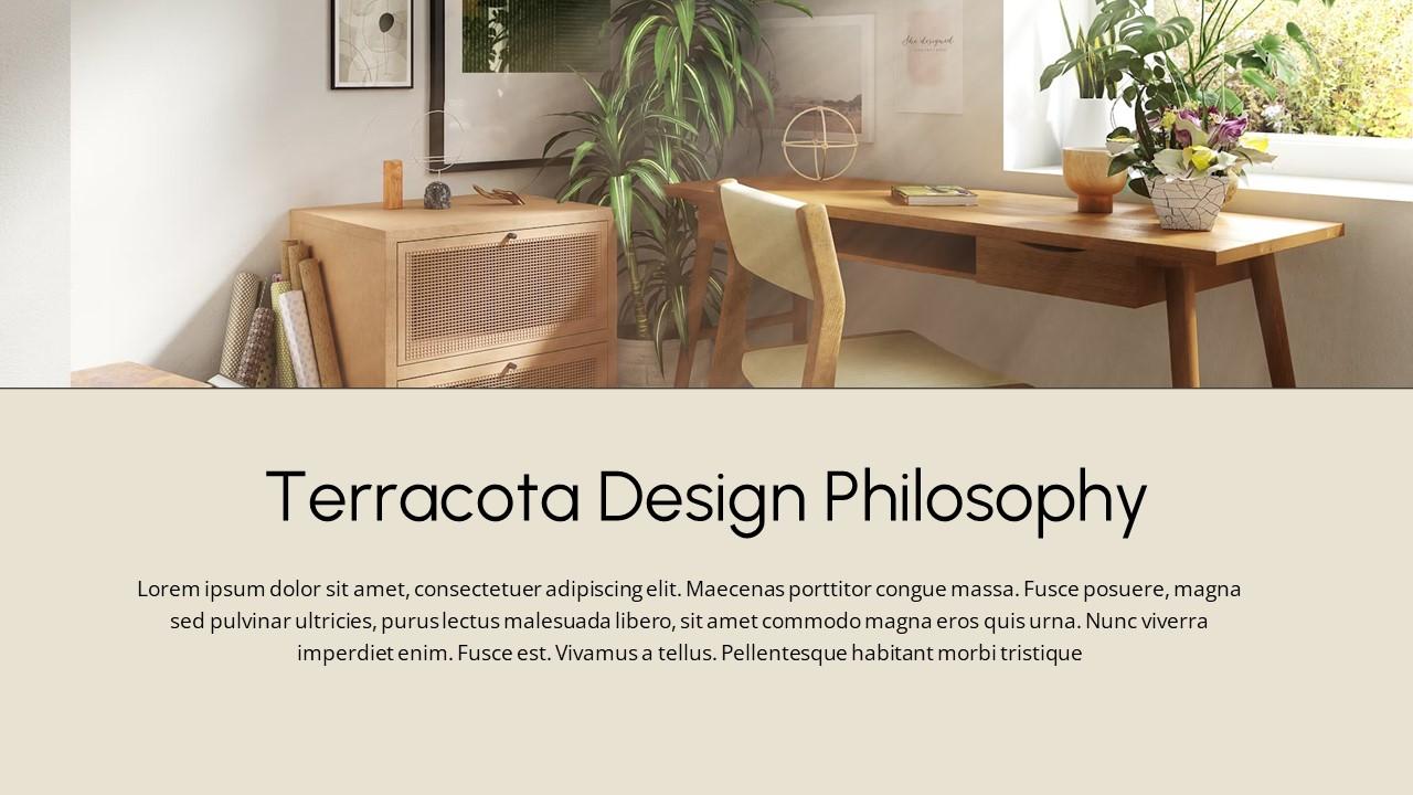 Terracota Interior Presentation PPTX