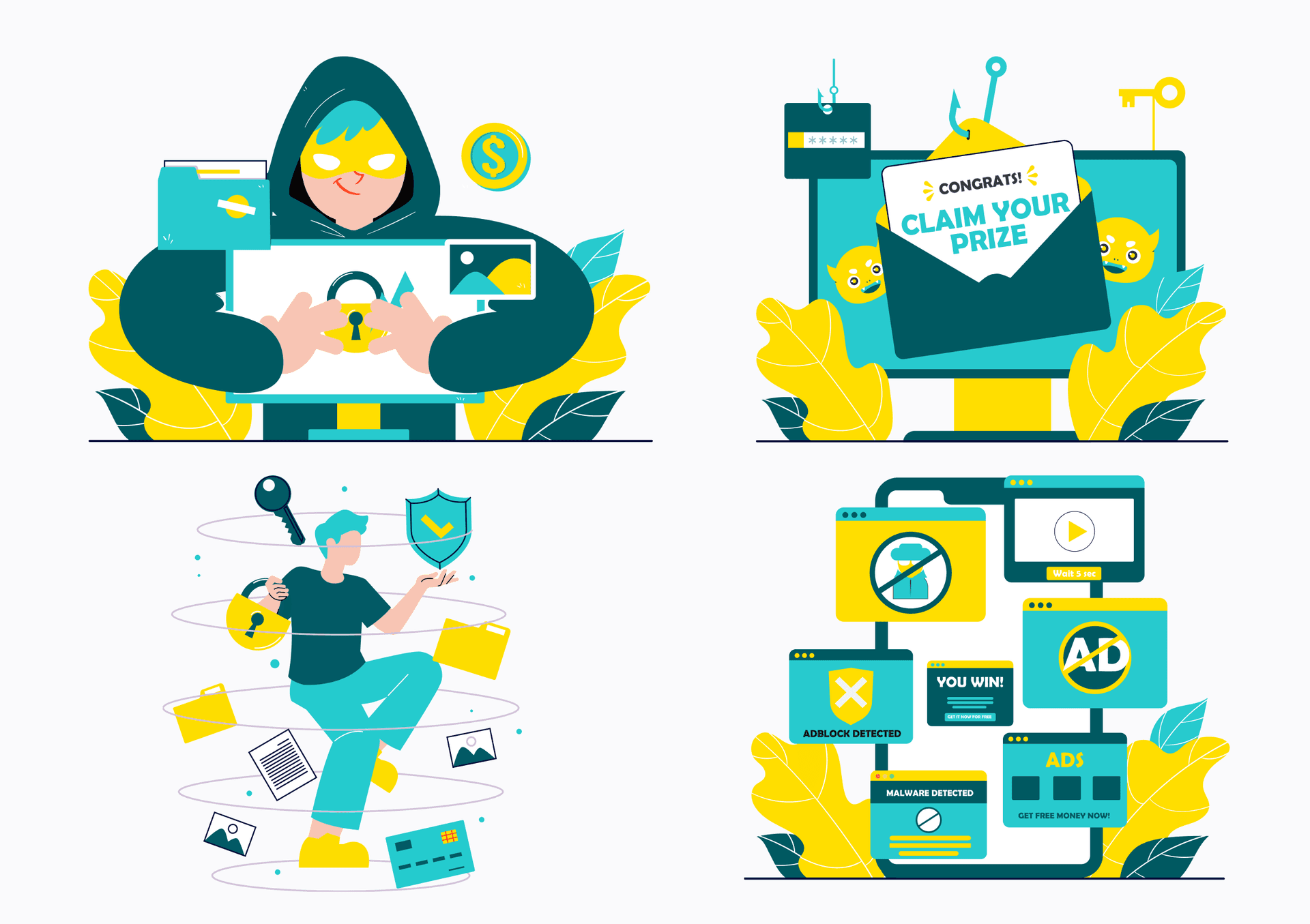 Cyber Security Illustration