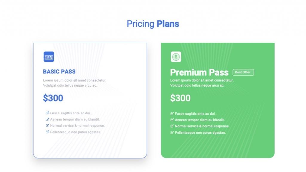 PicePro-Pricing Plans PowerPoint Template