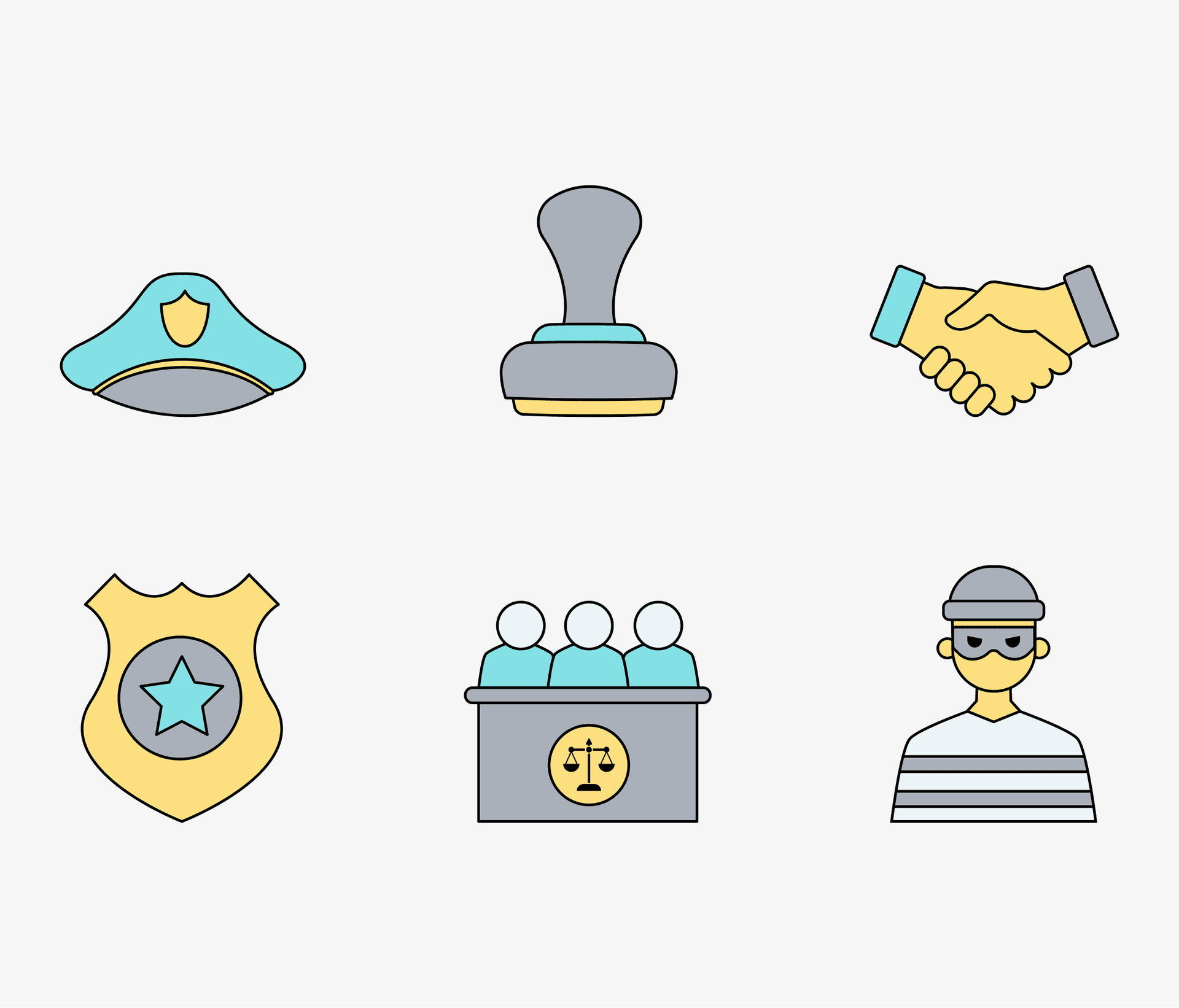 Law Firm Icon Pack