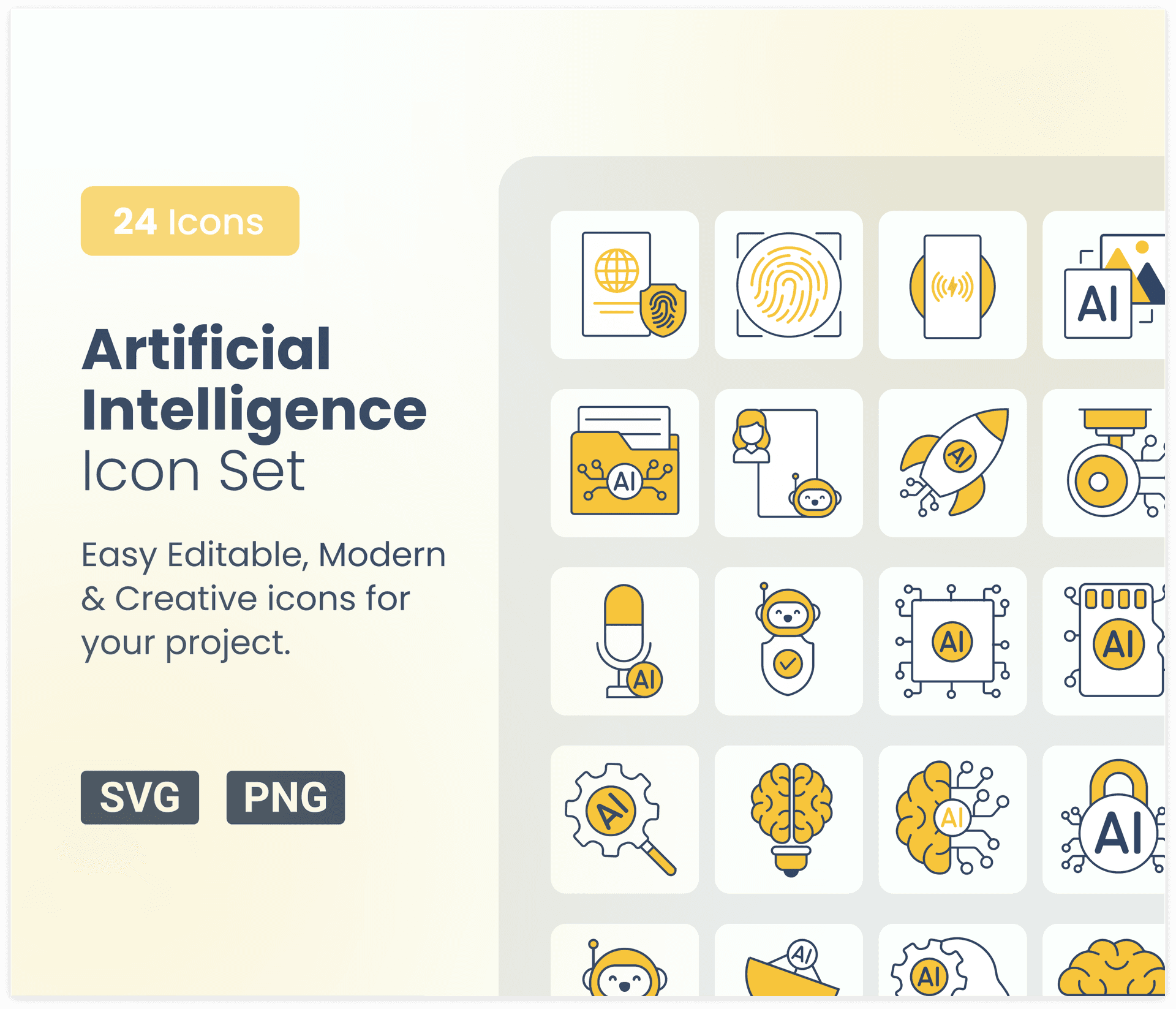 Artifical Intelligence icons