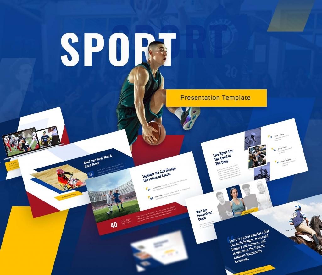 Olympix - Sport Presentation PowerPoint Template